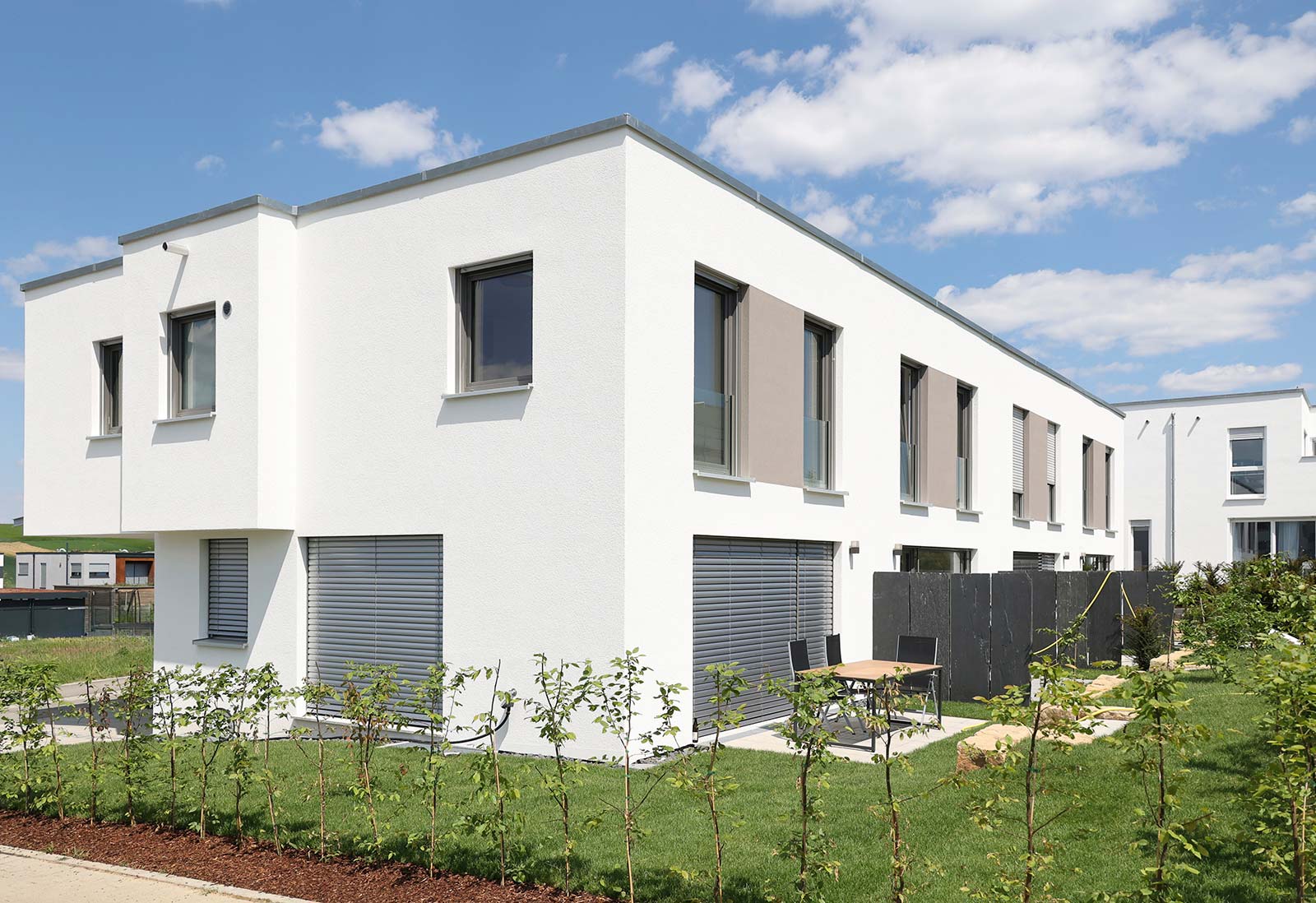 Projektbau Pfleiderer, Winnenden: Referenzen, Happylife Reihenhäuser 03