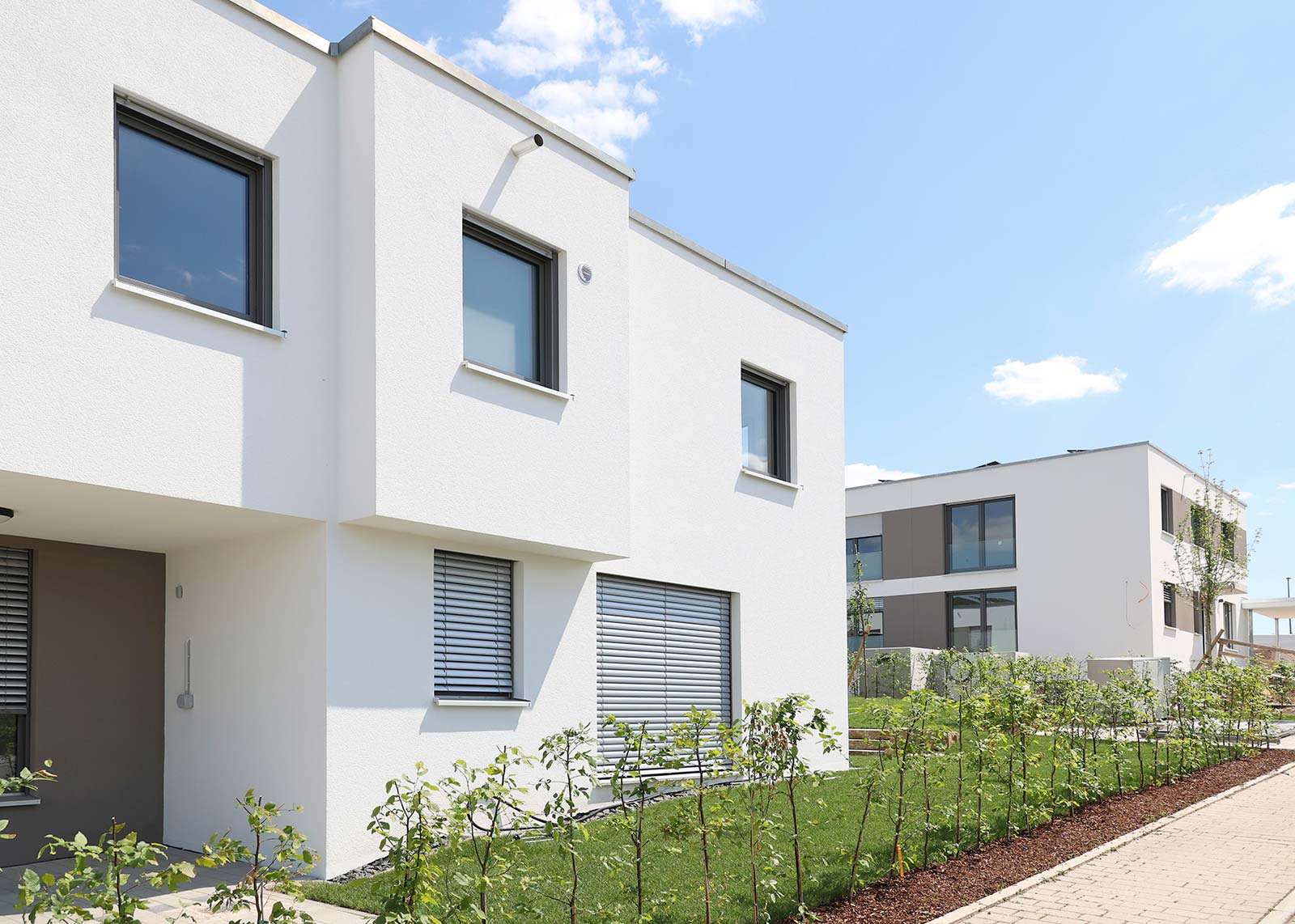 Projektbau Pfleiderer, Winnenden: Referenzen, Happylife Reihenhäuser 02