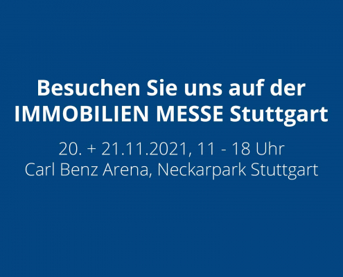 Einladung zur Immobilien Messe in Stuttgart